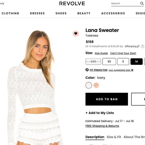 Tularosa Knit Shorts Set - NWT Size M - Picture 7 of 11